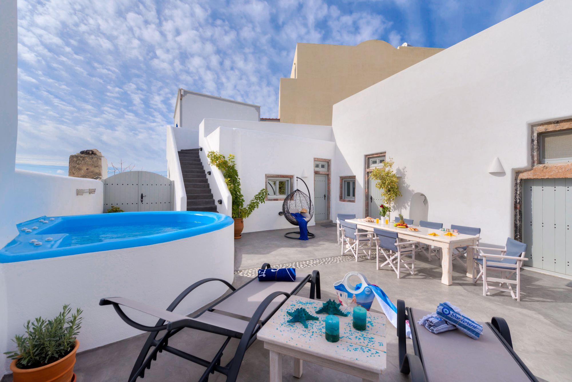 Nereids Villa Santorini Мегалохори Экстерьер фото
