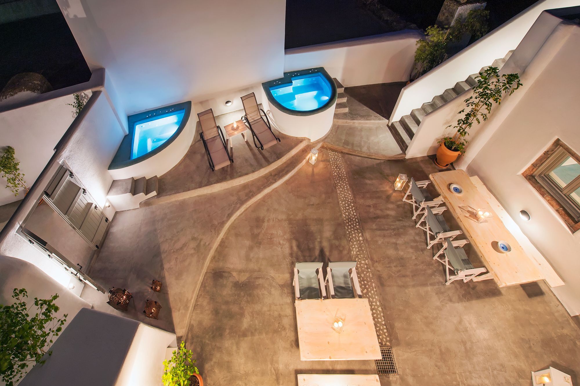 Nereids Villa Santorini Мегалохори Экстерьер фото