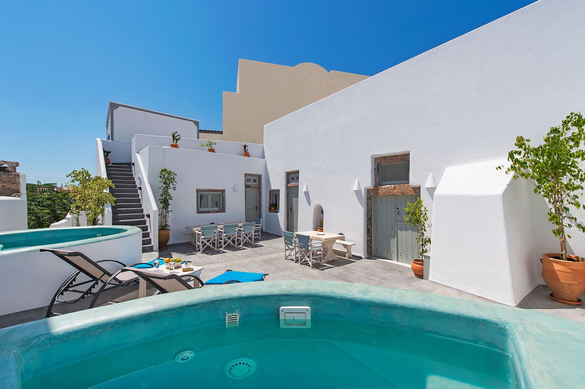 Nereids Villa Santorini Мегалохори Экстерьер фото