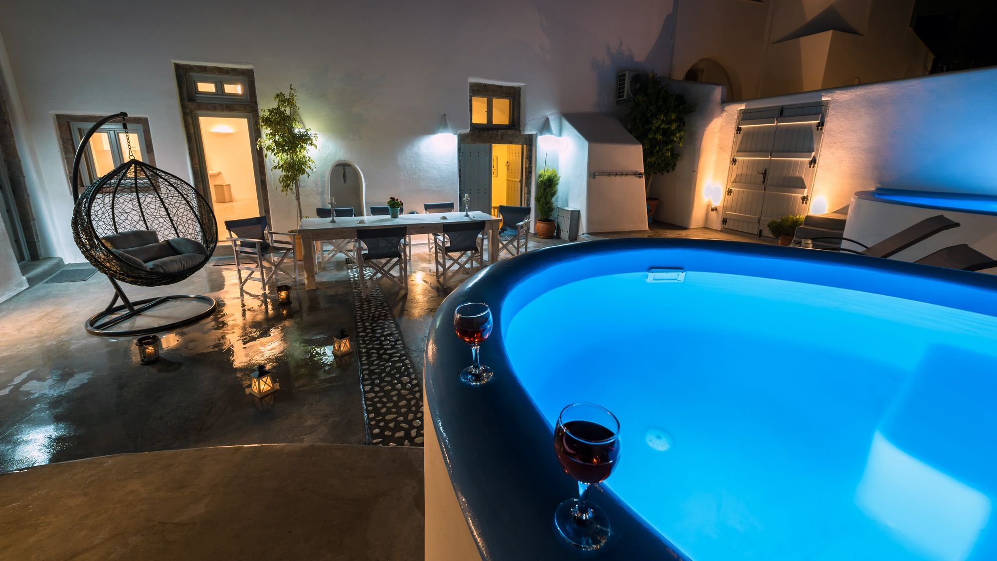 Nereids Villa Santorini Мегалохори Экстерьер фото