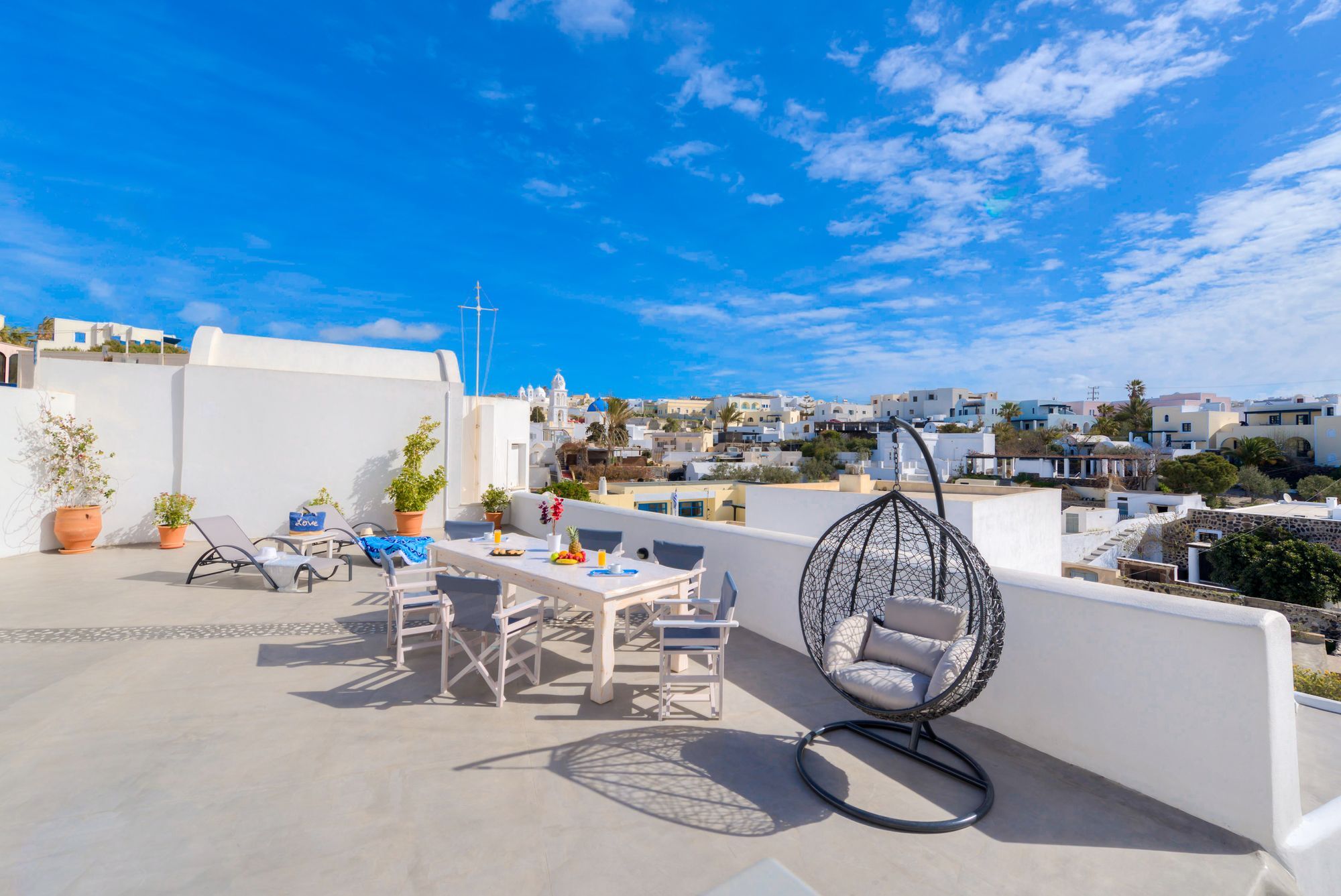 Nereids Villa Santorini Мегалохори Экстерьер фото